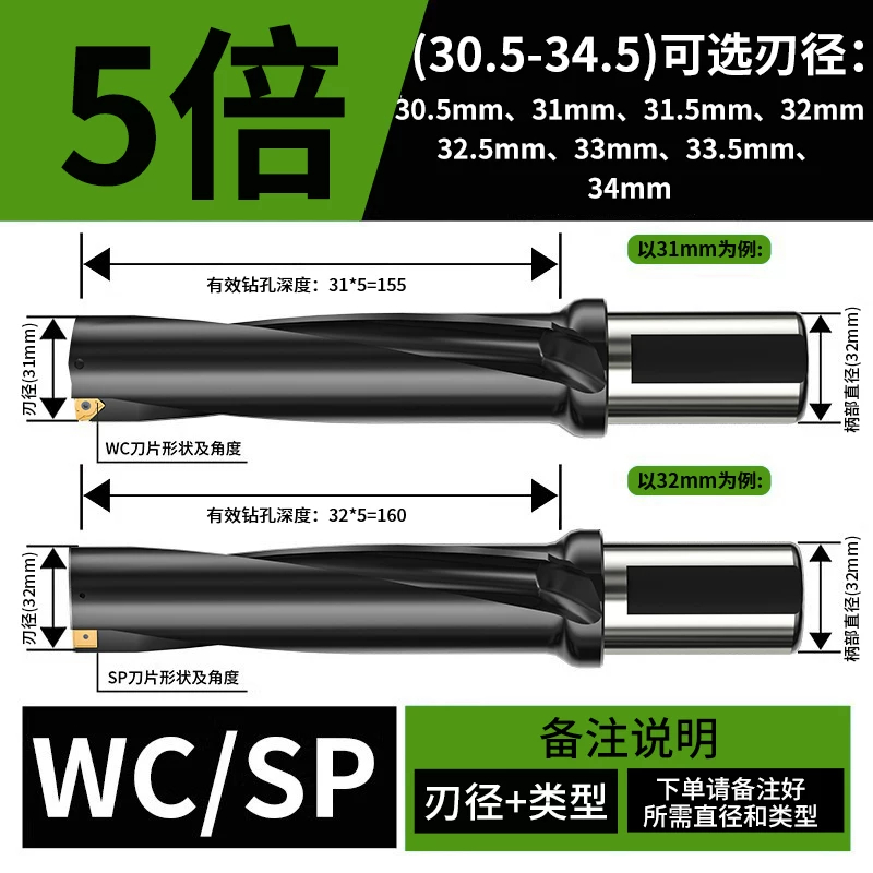 U钻(H13黑钻)