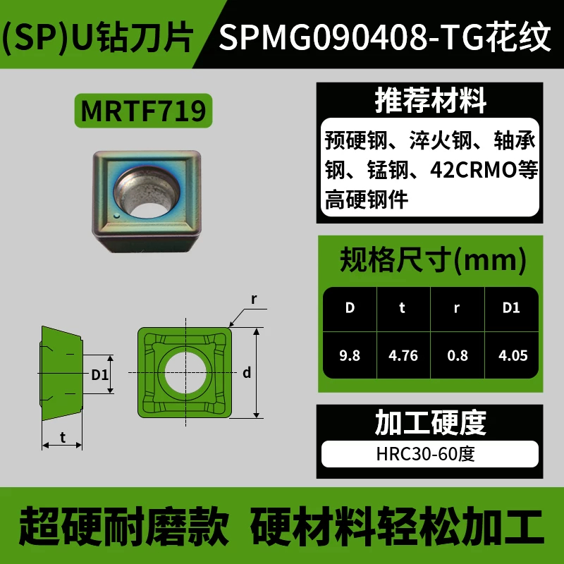 SP款U钻刀片